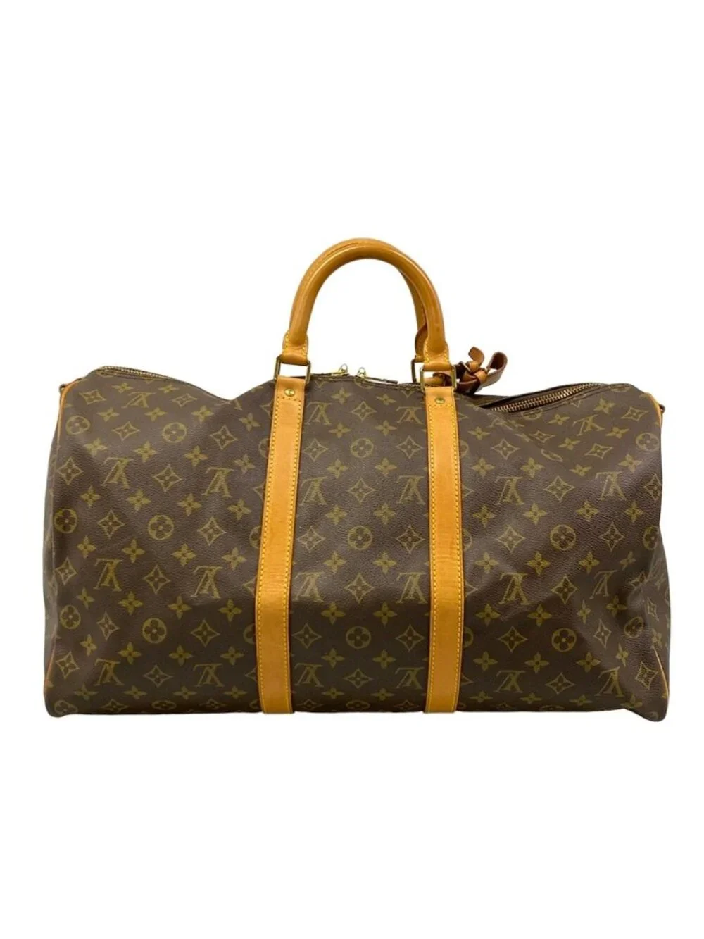 Louis Vuitton Boston Bag Monogram Keepall Bandouliere 50